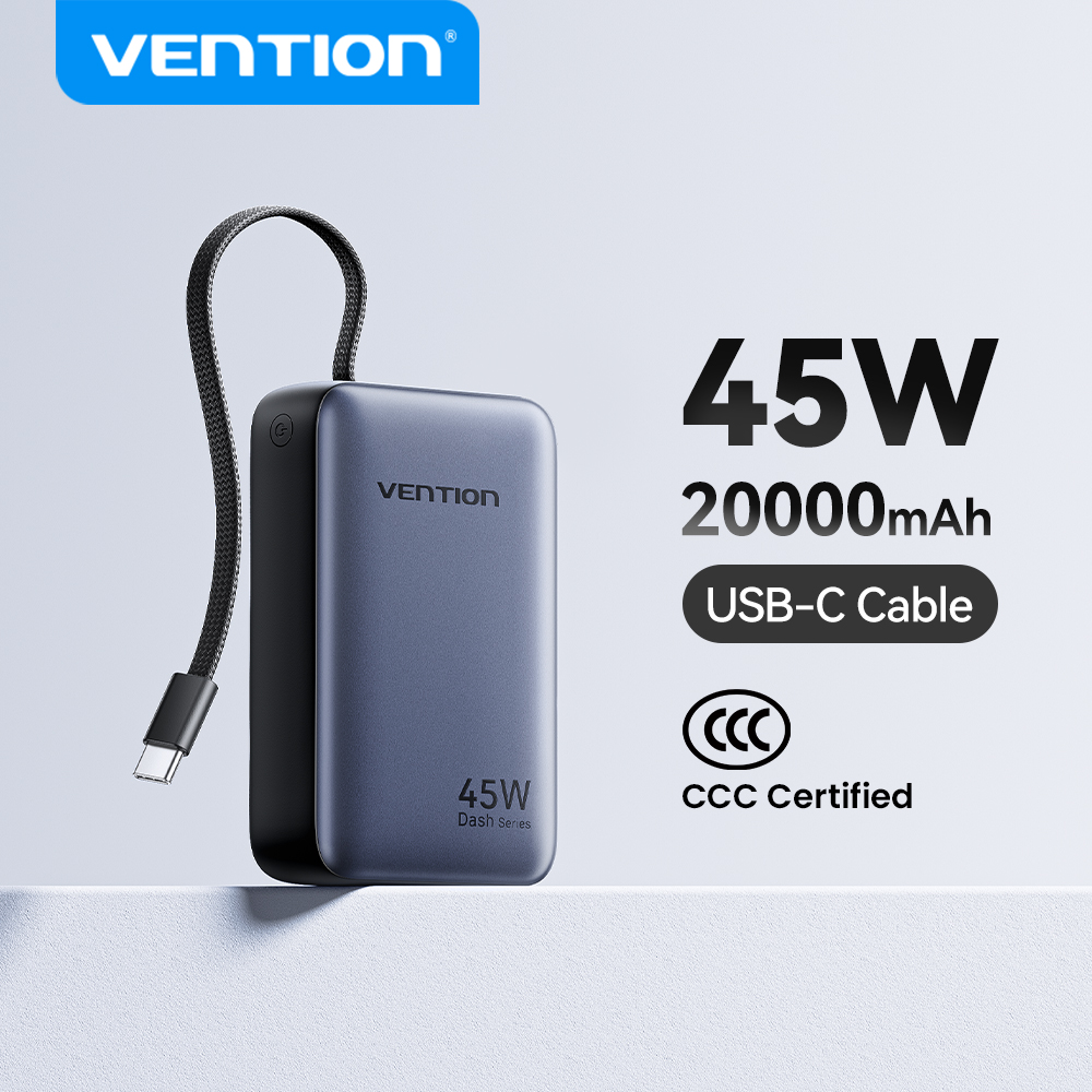 Vention CCC 45W 20000mAh Power - огляд і ціна Solar Emergency Charger