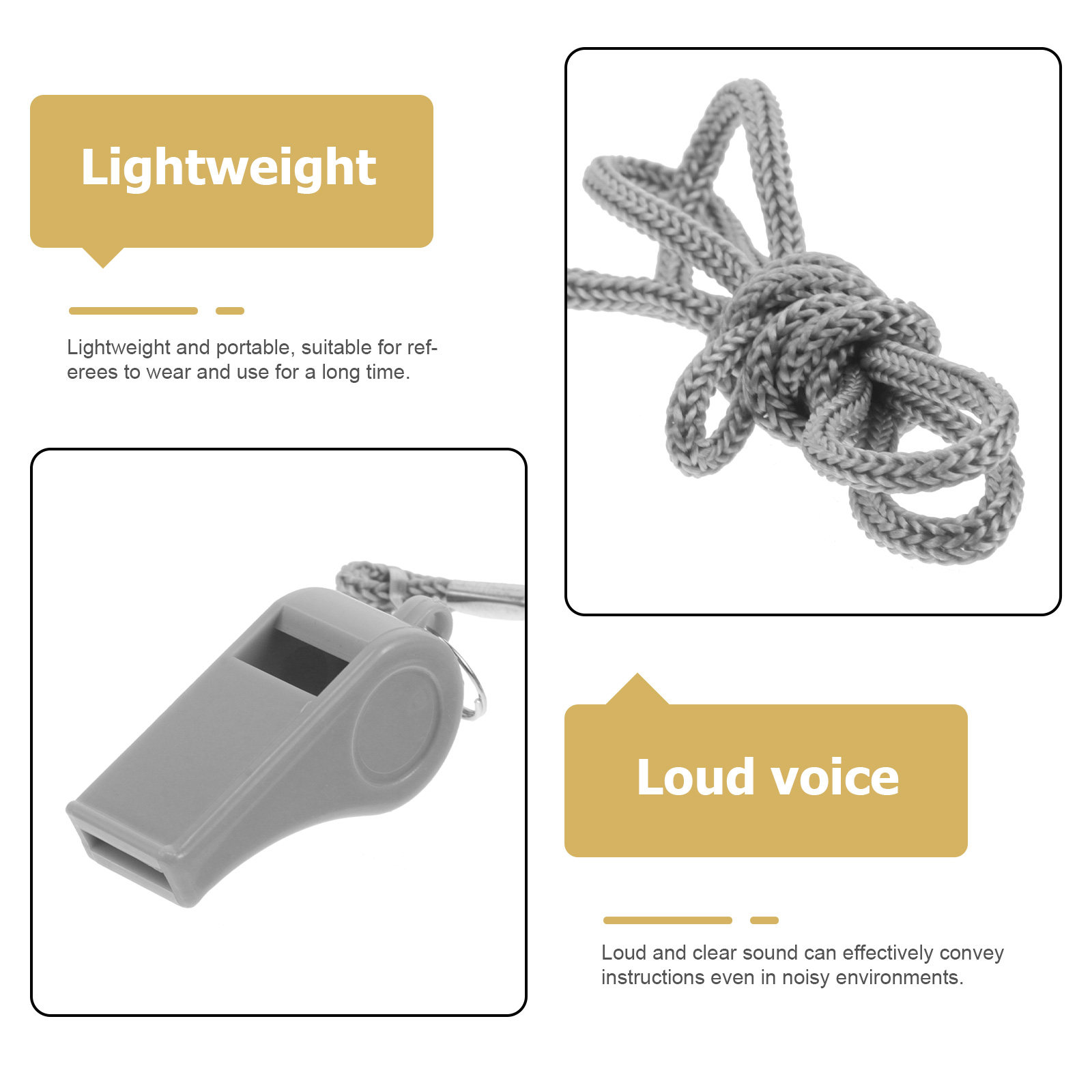 24Pcs Emergency Whistle Loud C - огляд і ціна Emergency Whistle Loud