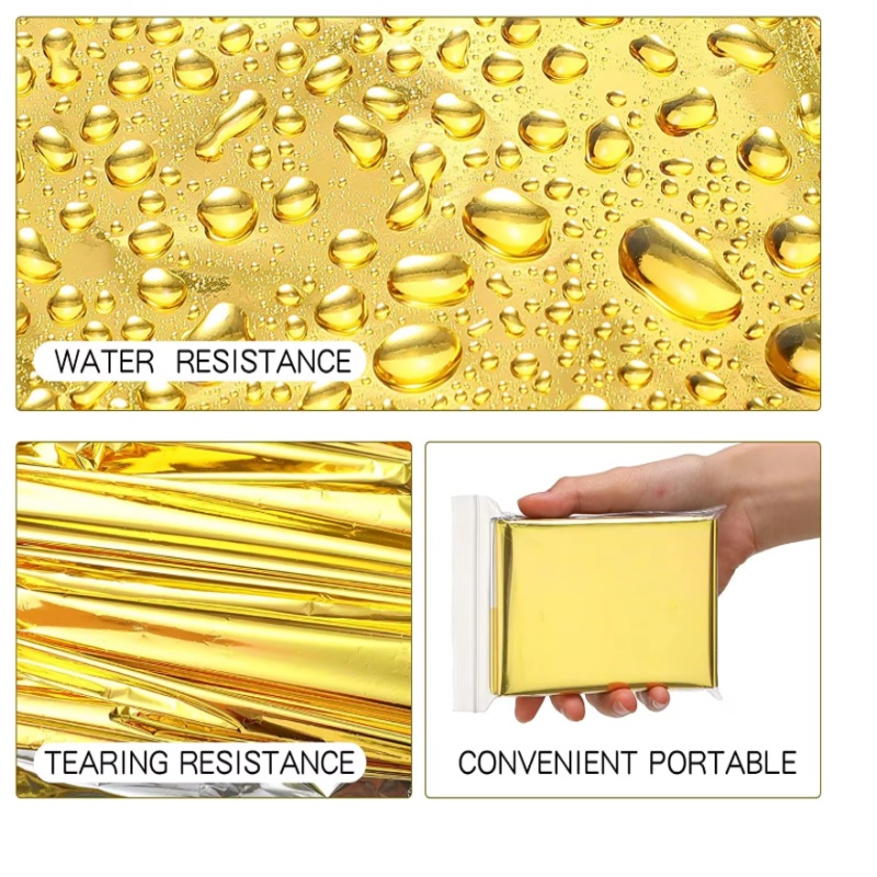 130x210cm Heavy‑Duty Mylar Foi - огляд і ціна Survival Blanket Reflective