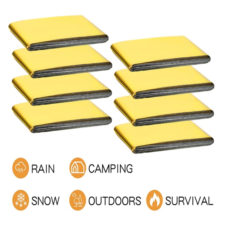 130x210cm Heavy‑Duty Mylar Foi - огляд і ціна Survival Blanket Reflective