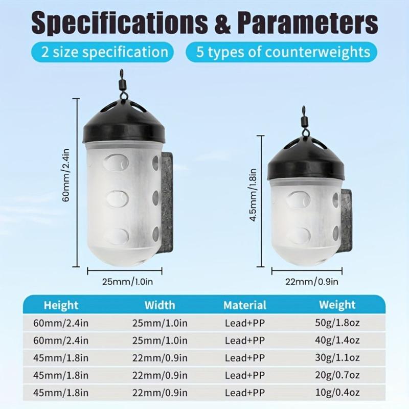 Compacts Carps Fishing Sinkers - огляд і ціна Fishing Kit Compact