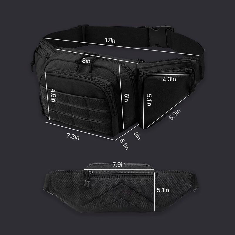 600D Oxford Multi-Pocket Waist - огляд і ціна Fishing Kit Compact