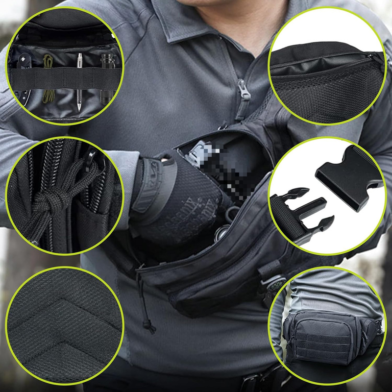 600D Oxford Multi-Pocket Waist - огляд і ціна Fishing Kit Compact
