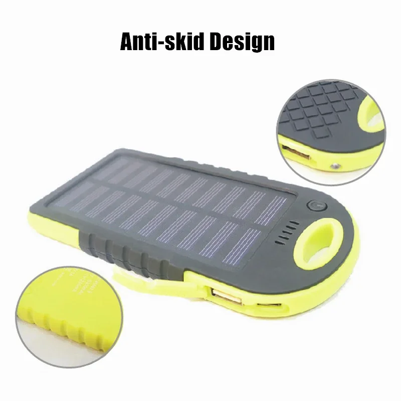 New Portable External Battery  - огляд і ціна Solar Emergency Charger