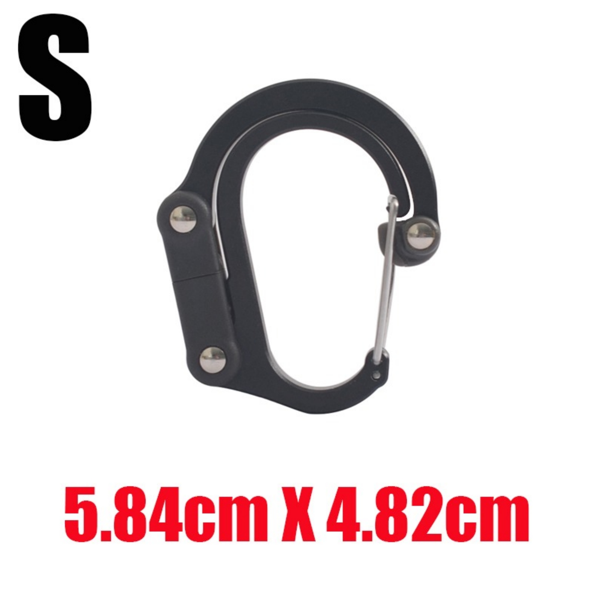 Hybrid Gear Clip Carabiner Rot - огляд і ціна Fishing Kit Compact