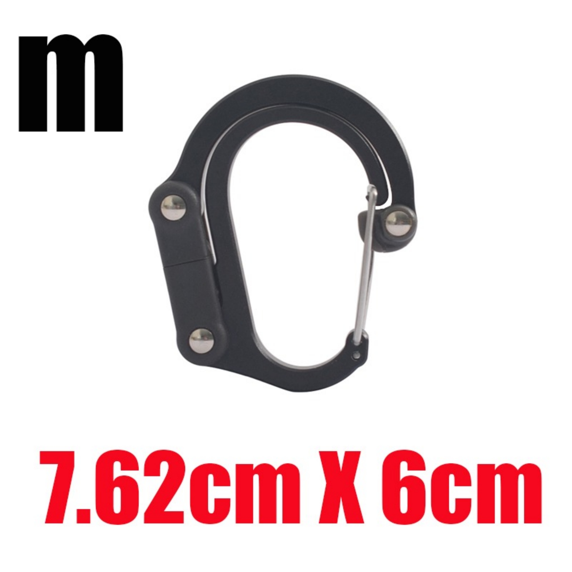 Hybrid Gear Clip Carabiner Rot - огляд і ціна Fishing Kit Compact