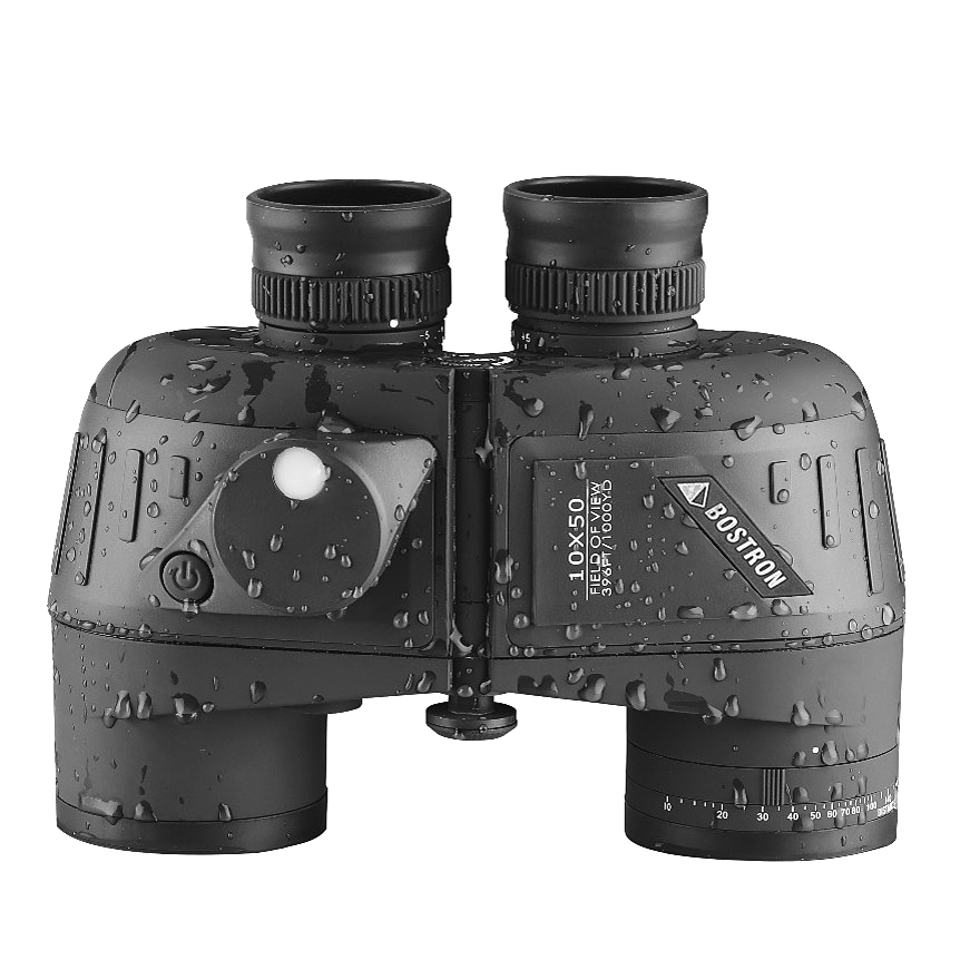 Binoculars 10x50 7x50 Marine T - огляд і ціна Compass Lensatic
