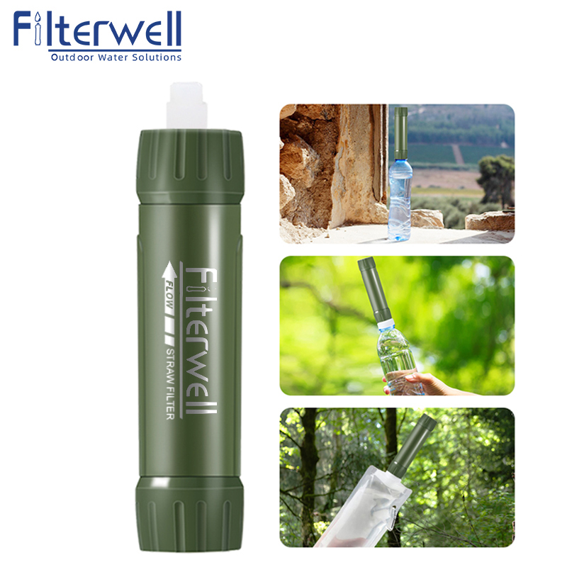 Filterwell Green Mini Travel W - огляд і ціна Water Purification Straw