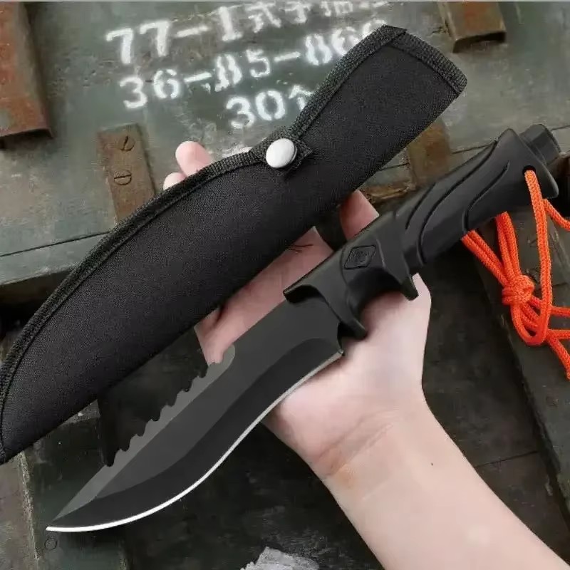 Outdoor High hardness straight - огляд і ціна Bushcraft Knife Fixed