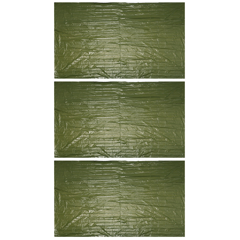 3Pcs Outdoor Emergency Blanket - огляд і ціна Survival Blanket Reflective