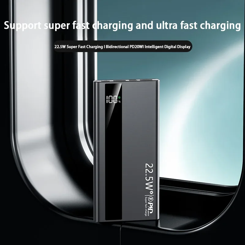 20000mAh Power Bank Fast Charg - огляд і ціна Solar Emergency Charger